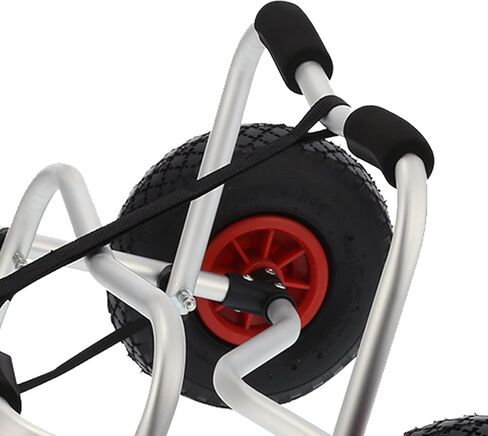 Kikumi Double Alloy Aluminium Kayak Car, Folding Canoe Boat with 10 Inch Tyres in Kuwait