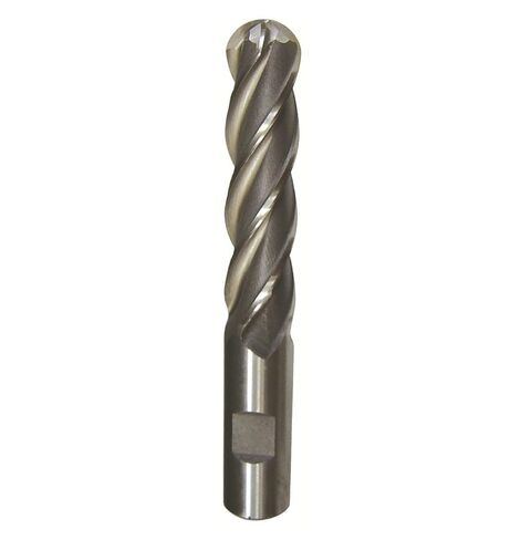 1" X 3/4" HSS 4 Flute Single End End Mill, DWCF345 - (Pack of 2) in Saudi Arabia