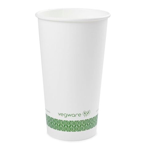كوب أبيض ساخن قابل للتحلل من النباتات، 4 أونصة، سلسلة 62 (علبة بها 1000 قطعة) in Kuwait