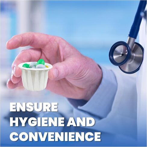 Paper Medicine Cups Disposable 1 oz 4900 Pcs Condiment Souffle Cups in Saudi Arabia