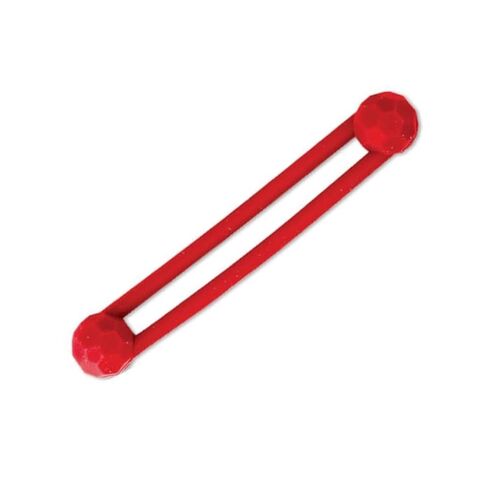 Plasdent 206IT-5N Dental Instrument Silicone Ties Red 6/Pk in Kuwait