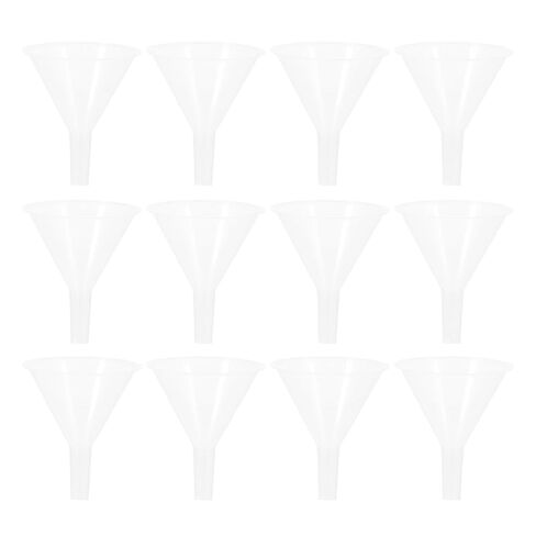 BESTYASH 20pcs Plastic Short Stem Funnels 60mm Lab Separatory Funnels for Liquid Transfer Scientific Filtration Bottles Classroom Use in Kuwait