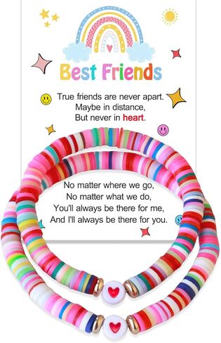 BFF Bracelets for 2, Friendship Bracelets for Girls Best Friends in Kuwait