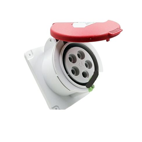 مقبس صناعي مستقيم مخفي PKF32G435 415 فولت (32A 6h IP44 5P أحمر) in Kuwait