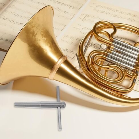 Brass Instrument Repair Tool Set for Trumpet Trombone French Horn Tuba, Metal Mouthpiece Truing and Dent Removal Accessory, Wind Instrument Alignment and Maintenance Tool in Kuwait