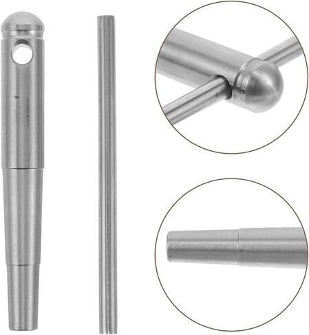 Brass Instrument Repair Tool Set for Trumpet Trombone French Horn Tuba, Metal Mouthpiece Truing and Dent Removal Accessory, Wind Instrument Alignment and Maintenance Tool in Kuwait