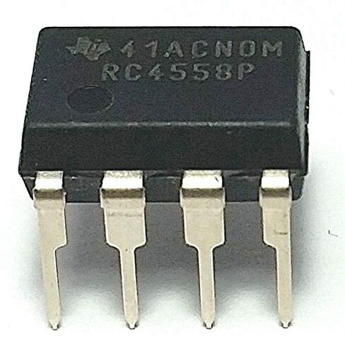 RC4558P RC4558 4558 مضخم تشغيلي مزدوج IC صديق للوحة التجارب DIP-8 (قطعة واحدة) in Saudi Arabia
