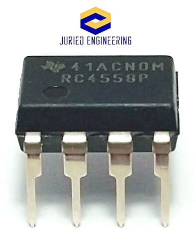 RC4558P RC4558 4558 مضخم تشغيلي مزدوج IC صديق للوحة التجارب DIP-8 (قطعة واحدة) in Saudi Arabia