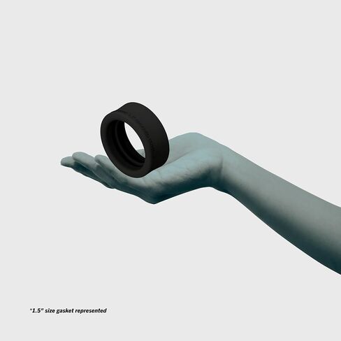 3" ID Grooved Concrete Pump Line Shotcrete System Grooved Steel Snap Clamp Rubber Gasket Replacement Coupling Seal, Box of 4 in Kuwait