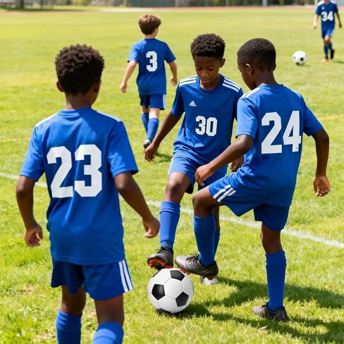 12 Pack Classic Black and White Soccer Balls - with Football Pump and Mesh Bag Classic Football Backpack. Can Be Used As Shoe Box Gift Filler and Charity Donation. Suitable for Children, Teenagers in Saudi Arabia