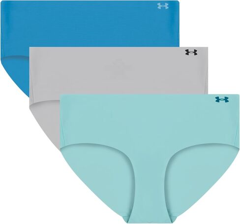 Under Armour Women's 3-pack Pure Stretch No Show Hipster Underwear, All-day Comfort & Ultra-soft Fit in Saudi Arabia