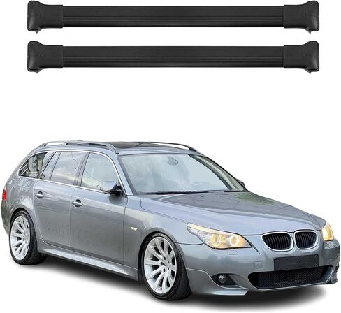 Omac Roof Rack Cross Bars لعام 2007-2013 BMW X5 E70 Carrier ALU Silver 2x in Saudi Arabia