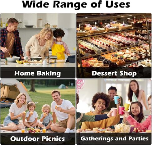 100 عبوة من أكياس البسكويت مع نافذة من Lsnisni، أكياس مخبز ورقية مقاومة للزيوت مقاس 13.97 سم × 19.05 سم، أكياس تغليف البسكويت قابلة للإغلاق بالحرارة من كرافت لتقديم الهدايا لبيع المخبوزات للبسكويت والدونات والشرائح والساندويتشات in Kuwait