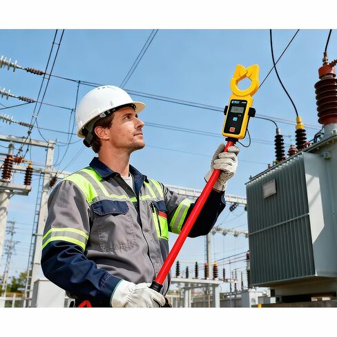 9000B جهاز قياس التسرب اللاسلكي عالي الجهد المنخفض مع أقصى مسافة نقل لاسلكية 30 متر حجم المشبك 48 مم 99 مجموعة تخزين البيانات in Kuwait