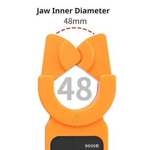 9000B جهاز قياس التسرب اللاسلكي عالي الجهد المنخفض مع أقصى مسافة نقل لاسلكية 30 متر حجم المشبك 48 مم 99 مجموعة تخزين البيانات in Kuwait