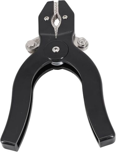 200A Crocodile Clamp High Current Electric Test Clamp ABS Sheath Pure Copper Nickel Plated Teeth Over 30mm Jaw Opening Model J60067 Black Red(Red) in Kuwait