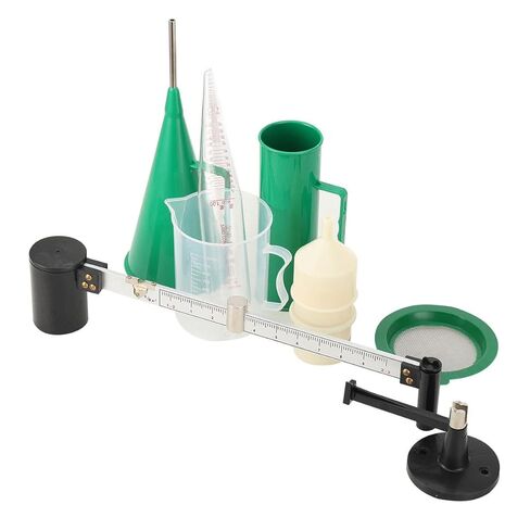 Slurry Test Kit Sand Content Kit Mud Hydrometer Mud Viscometer Mud Tester Viscosimeter Sand Content Meter Marsh Funnel and Viscosity Cup in Kuwait