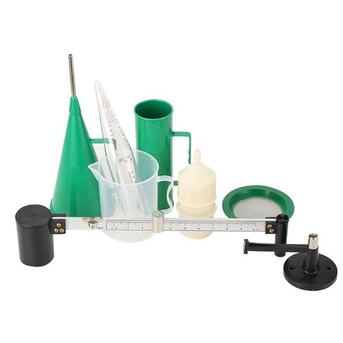 Slurry Test Kit Sand Content Kit Mud Hydrometer Mud Viscometer Mud Tester Viscosimeter Sand Content Meter Marsh Funnel and Viscosity Cup in Kuwait