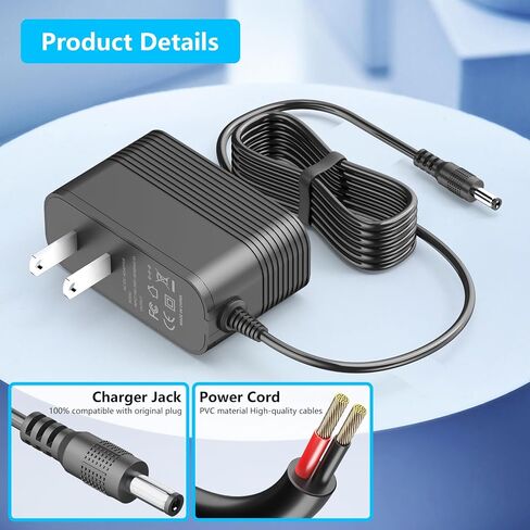 36V Charger for 29.6V Battery Vacuum Cleaner Replacement for drepre K7 PRO and Coovy SU7 29.6V Battery Vacuum Cleaner Adapter Charger in Saudi Arabia