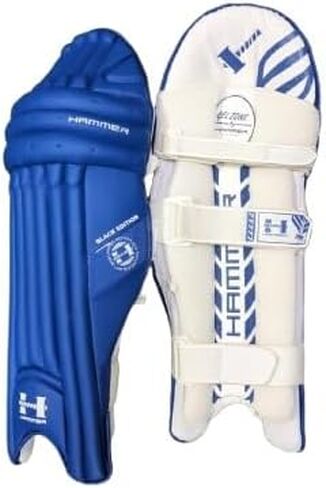 Hammer Black Edition Batting Pad - Royal Blue in Kuwait