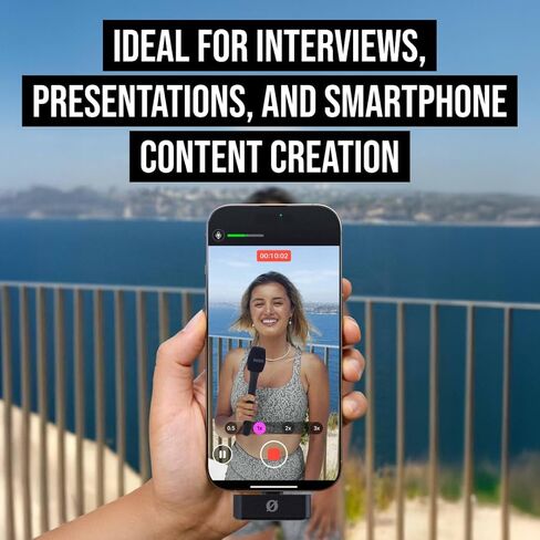 RØDE Interview Micro Handheld Adaptor for Wireless Micro (Black) in Saudi Arabia