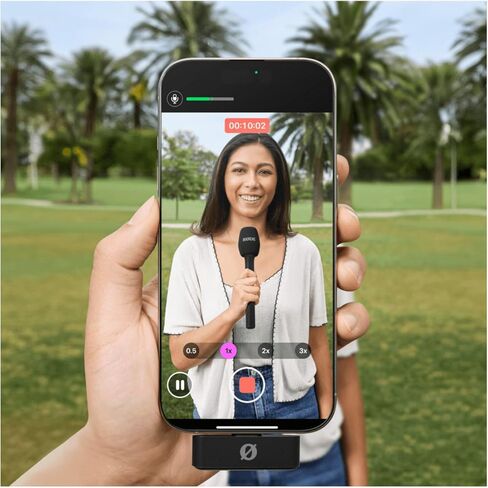 RØDE Interview Micro Handheld Adaptor for Wireless Micro (Black) in Saudi Arabia
