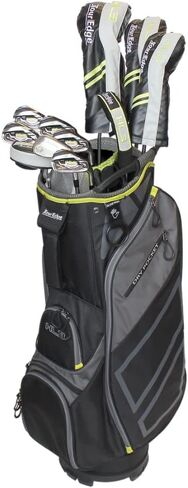 مجموعة الجولف الكاملة للرجال من Tour Edge HL3 to-Go Senior-Graphite-RH، أسود/رمادي/أخضر (HKSRGA10.B) in Saudi Arabia