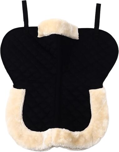 English Saddle Pads for Horses,Purpose Saddle Pad,Thickened Cotton Saddle Pad for Enhanced Shock Absorption and Balance – for English Equestrian Riding, Suitable for All Horses in Kuwait