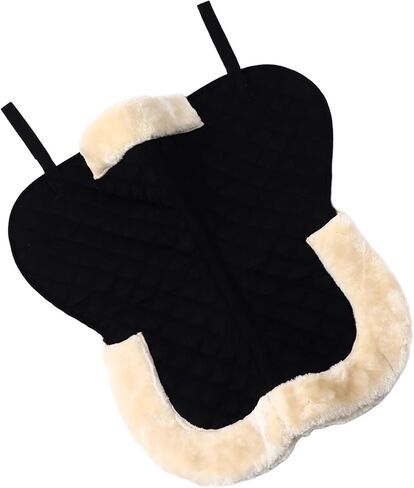 English Saddle Pads for Horses,Purpose Saddle Pad,Thickened Cotton Saddle Pad for Enhanced Shock Absorption and Balance – for English Equestrian Riding, Suitable for All Horses in Kuwait