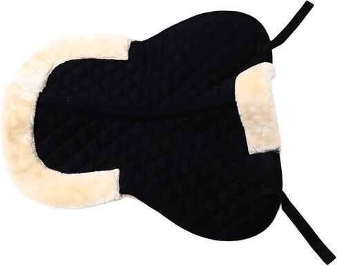 English Saddle Pads for Horses,Purpose Saddle Pad,Thickened Cotton Saddle Pad for Enhanced Shock Absorption and Balance – for English Equestrian Riding, Suitable for All Horses in Kuwait