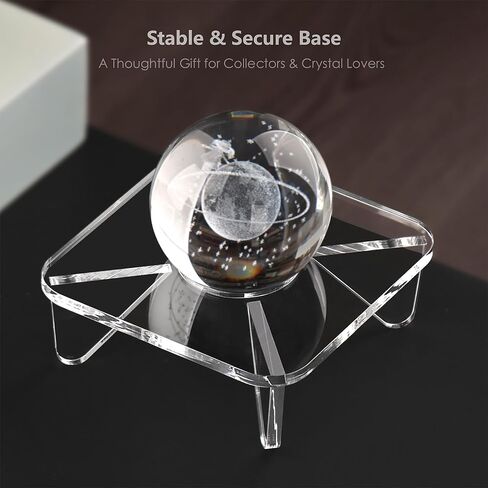 حامل كرة قدم أكريليك، حامل عرض حامل كرة شفاف للكرة الطائرة، كرة السلة، البيسبول، كرة القدم، الجولف، كرة كريستال in Saudi Arabia