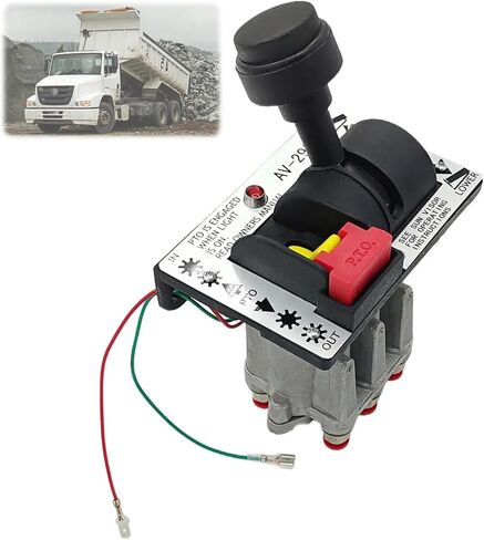 صمام التحكم في الرافعة PTO المزود بميزة الإطلاق، يحل محل AV-295 329358X للنظام الهيدروليكي لشاحنة قلابة، صمام تحويل الهواء ذو ​​4 تروس in Kuwait