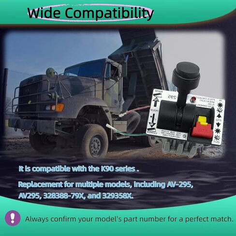 صمام التحكم في الرافعة PTO المزود بميزة الإطلاق، يحل محل AV-295 329358X للنظام الهيدروليكي لشاحنة قلابة، صمام تحويل الهواء ذو ​​4 تروس in Kuwait