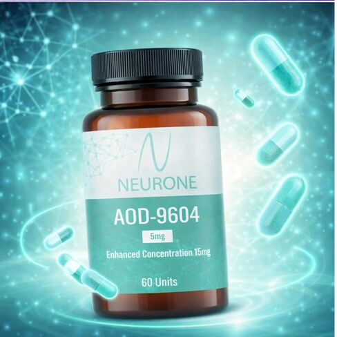 AOD-9604 مادة بحثية 5 ملغ - مركب أبحاث مختبرية عالي النقاء - للاستخدام في الأبحاث المختبرية فقط - 60 وحدة | نيورون in Saudi Arabia