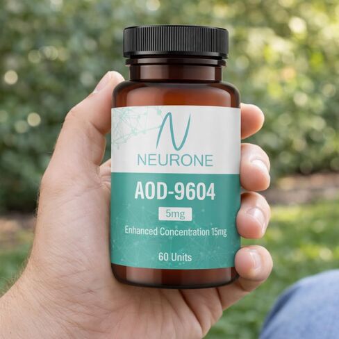 AOD-9604 مادة بحثية 5 ملغ - مركب أبحاث مختبرية عالي النقاء - للاستخدام في الأبحاث المختبرية فقط - 60 وحدة | نيورون in Saudi Arabia