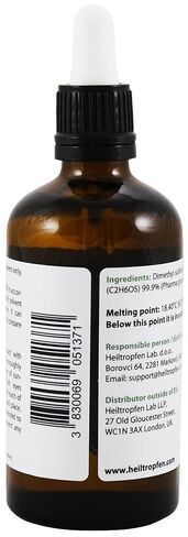 DMSO 99.9% Pharma Grade Ingredients | Lemon Grass Scent - Dimethyl sulfoxide Liquid | 3.4 Oz - 100 ml | High Purity | Third-Party Tested | Heiltropfen® in Kuwait