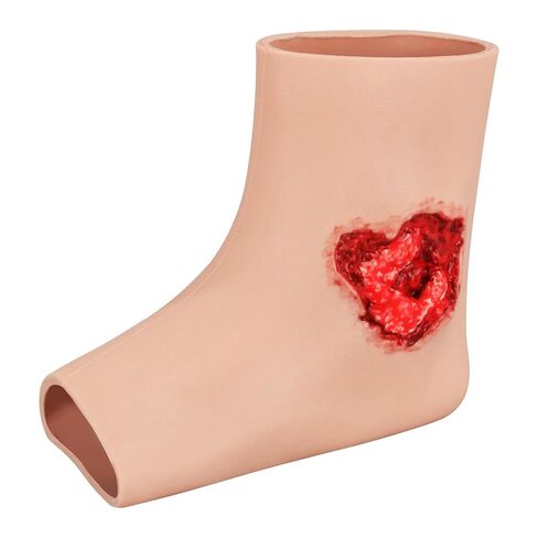 Ankle Bullet Wound Packing Trainer Sleeve, GSW Stop The Bleeding Training Simulator for Hemostasis Practice, Realistic First Aid & Emergency Response Demonstration in Saudi Arabia