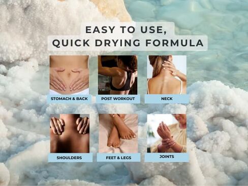 حزمة النوم والاسترخاء - وسادة العين من الكتان + رذاذ زيت المغنيسيوم - مجموعة العناية الذاتية المهدئة للروتين الليلي، ودعم الإجهاد والاسترخاء التام للجسم in Kuwait