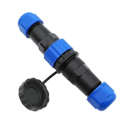 SP20 Straight Connector 2/3/4/5/6/7/8/9/10/12/14Pin IP68 Industrial Cable 1Pcs(4 pin) in Saudi Arabia