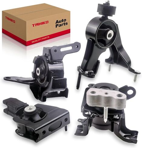 مجموعة نقل محرك المحرك الخلفية الأمامية يمين مجموعة 4pcs متوافقة مع تويوتا هايلاندر 2.4L 2WD 2001 2002 2003 استبدال A7299 A4212 A4210 A4207 in Kuwait