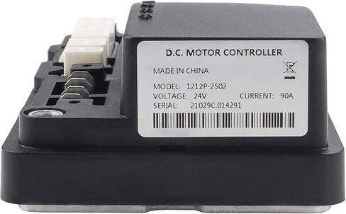 1212P-2501 وحدة تحكم في سرعة محرك المغناطيس الدائم 24 فولت 90 أمبير وحدة تحكم المحرك فرشاة المغناطيسية الدائمة تيار مستمر لرافعة شوكية كورتيس in Kuwait