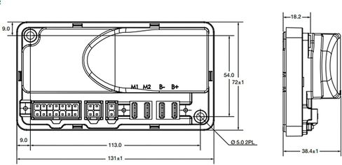 1212P-2501 وحدة تحكم في سرعة محرك المغناطيس الدائم 24 فولت 90 أمبير وحدة تحكم المحرك فرشاة المغناطيسية الدائمة تيار مستمر لرافعة شوكية كورتيس in Kuwait
