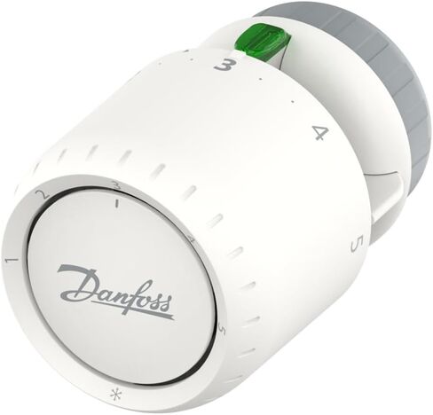 مشغل ثرموستاتي مثبت على صمام الرادياتير Danfoss Aveo™ 015G4290 مع قرص مدمج ومستشعر لصمامات Danfoss RA | مملوء بالغاز للتحكم الدقيق في درجة الحرارة in Saudi Arabia