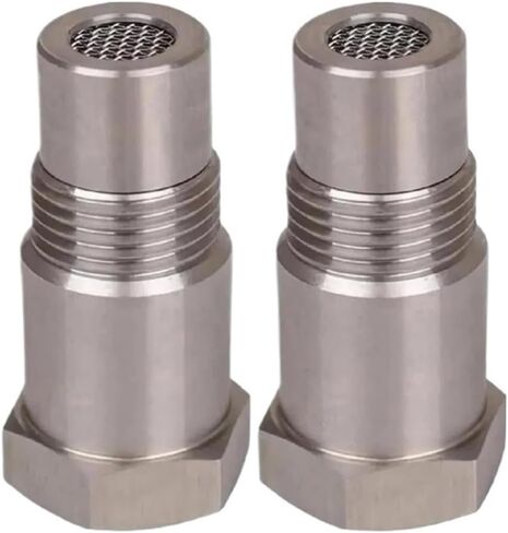 2 M18x1.5 Industrial-grade Hardware Connector Extensions; Stainless Steel Adapter Filter Connectors, Threaded Sensor Adapters in Kuwait