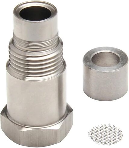 2 M18x1.5 Industrial-grade Hardware Connector Extensions; Stainless Steel Adapter Filter Connectors, Threaded Sensor Adapters in Kuwait