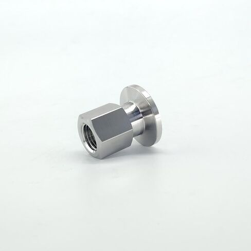 KF16 to NPT Female Adapter, ISO-KF NW-16 Flange, Stainless Steel 304, Vacuum Fitting (1/4" NPT) in Kuwait