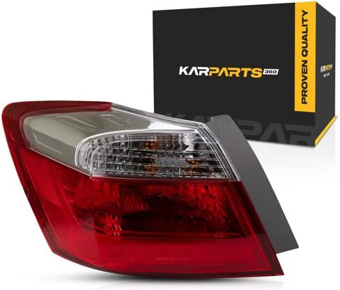 لـ Honda Accord Sedan Tail Light Assembly 2013 2014 2015 Driver Side ex LX Sport Model on Body for HO2804101 | 33550-T2A-A01 in Kuwait
