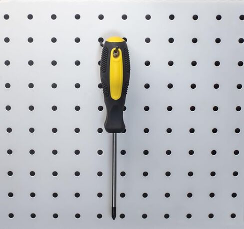 KINOMI 37 Pieces 2 Inch Black Pegboard Hooks Heavy Duty Pegs Pegboard Accessories for 1/4 in and 1/8 in Peg Boards in Garages, Tool Sheds, Basements etc in Kuwait