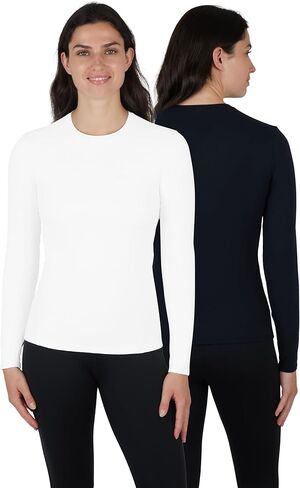 90 Degree by Reflex Womens Long Sleeve Top Contour Sculpt Fitted Crew Workout Shirt in Saudi Arabia
