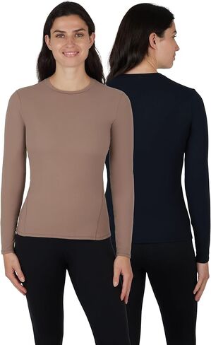 90 Degree by Reflex Womens Long Sleeve Top Contour Sculpt Fitted Crew Workout Shirt in Saudi Arabia